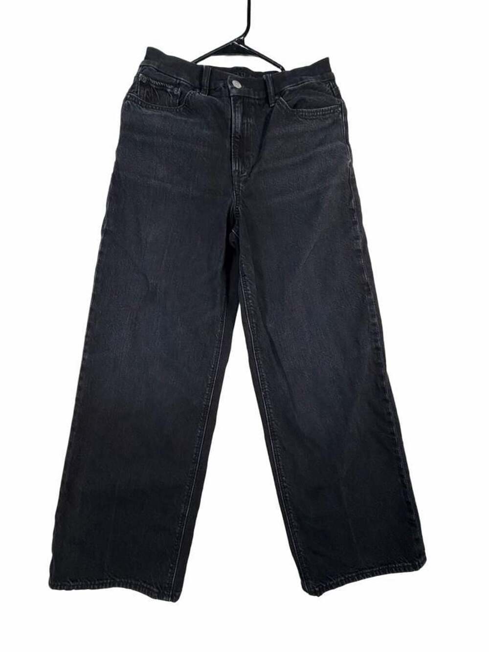 American Eagle Curvy Super High-Rise Baggy Straight Size 6 Short